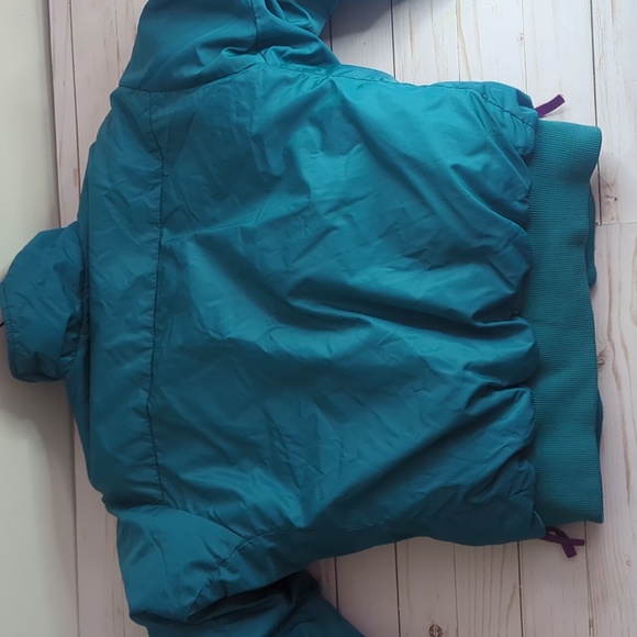 Columbia Vintage Women's Down Insulated Puffer Reversible 90s Jacket - Picture 5 of 8